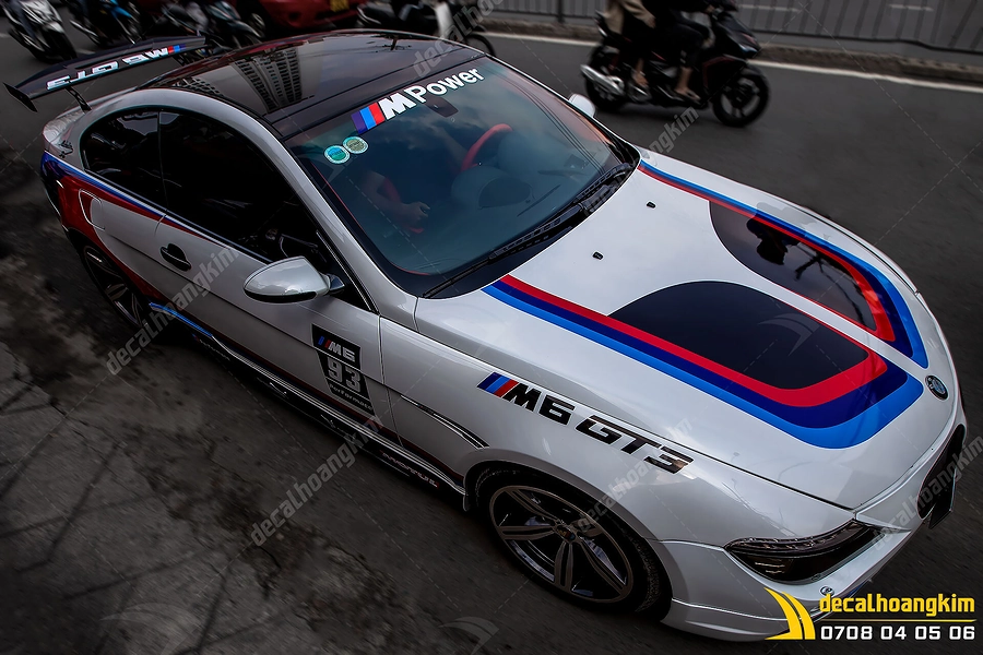 Tem Xe Bmw M6 - BMW019 - Ảnh 1