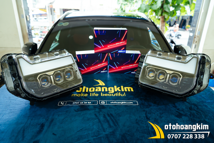 Palisade Nâng Cấp Đèn Bi Cos Pha Kenzo M18 Laser Matrix - Ảnh 6