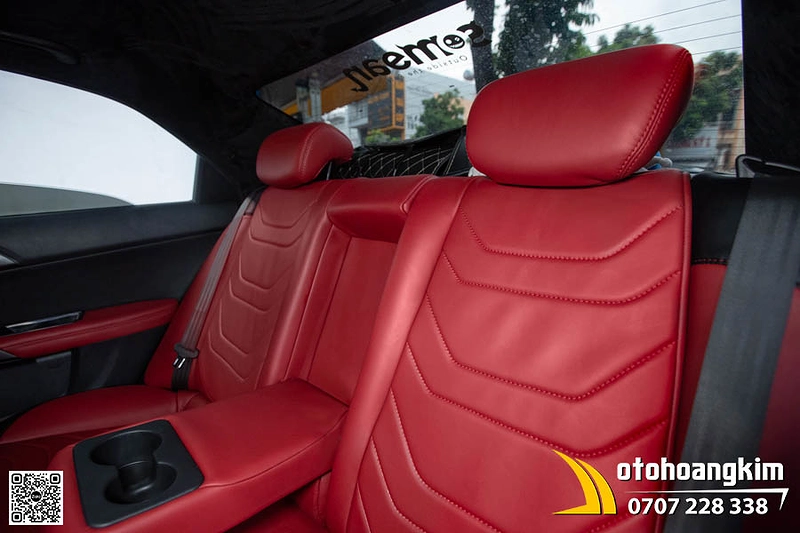 Bọc Áo Ghế Da Nappa King Xe Forte 