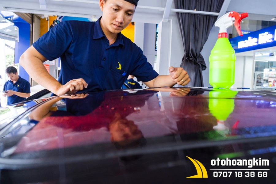 Dán Phim Cách Nhiệt 3M Nóc Ô Tô - Ảnh 1