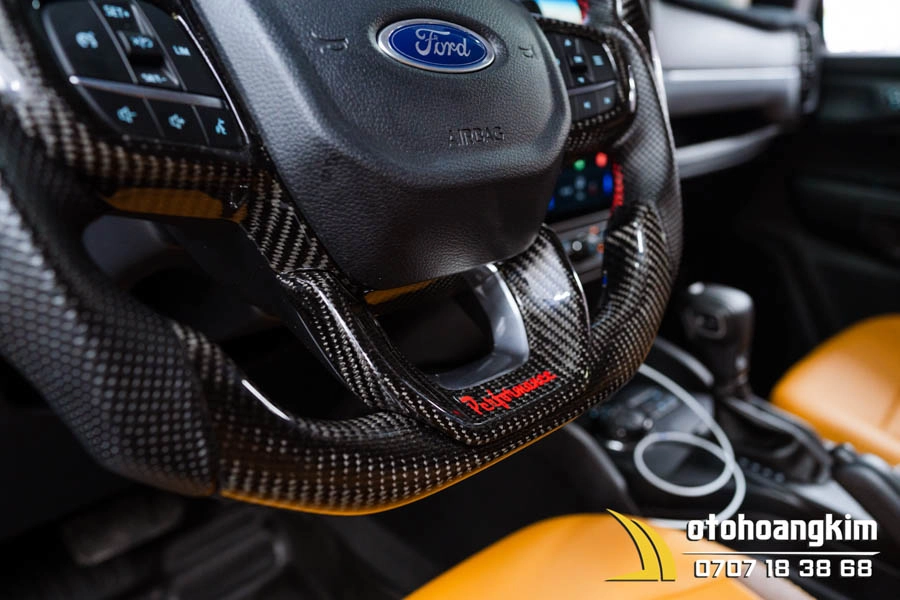 Vô Lăng Độ Thể Thao Chất Liệu Cacbon - Ảnh 2