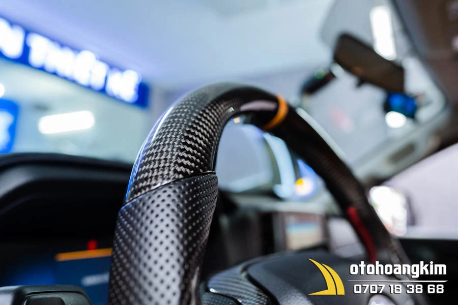 Vô Lăng Độ Thể Thao Chất Liệu Cacbon - Ảnh 3