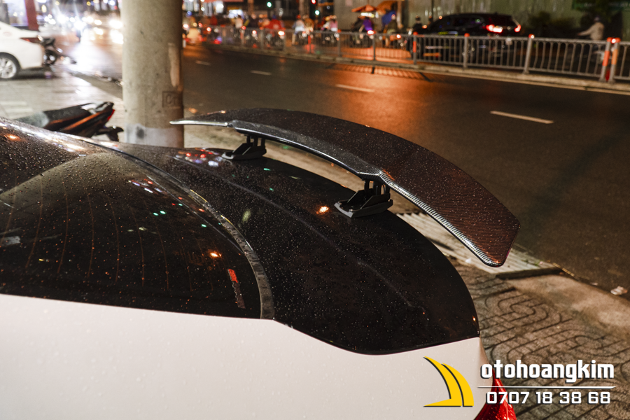 Đuôi Cá Cao Cacbon Có Điện Thông Dụng Honda Civic 2022 - Ảnh 4