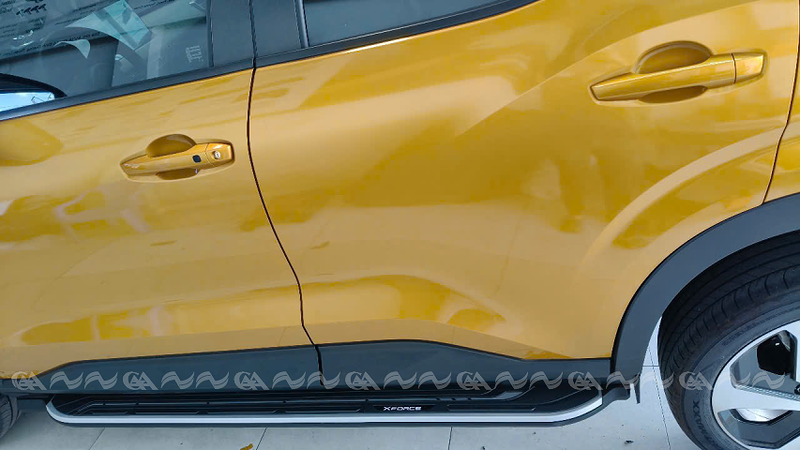 Bậc lên xuống cơ xforce 2024 mẫu bản đen