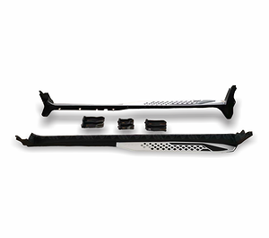 Bậc lên xuống cơ Geely Coolray mặt nhôm