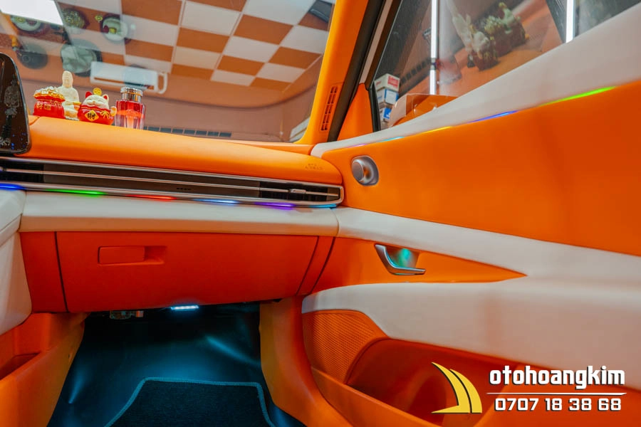 Led nội thất Ambient cao cấp ma trận xe Hyundai Elantra - Ảnh 4