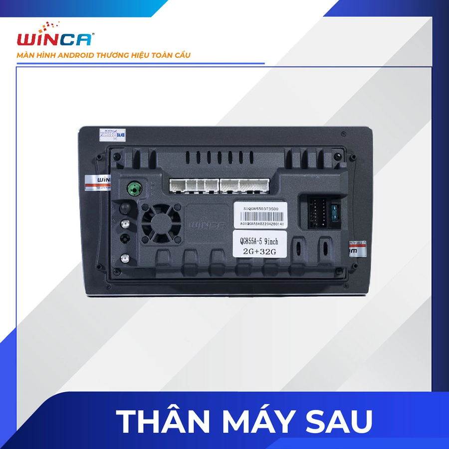 Màn hình android Winca S300+ QLED 2K 9 inch - Ảnh 3