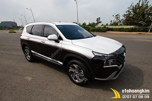 Dán Đổi Màu Hyundai Santafe Black Shift