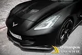 Wrap Đổi Màu Ô Tô 4 Chỗ Chevrolet Corvette Màu Satin BLACK - ảnh 6