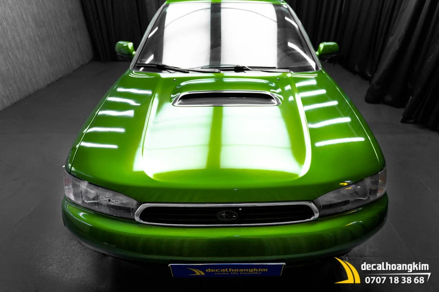 Dán Đổi Màu Xe Subaru Green Gloss - Ảnh 8