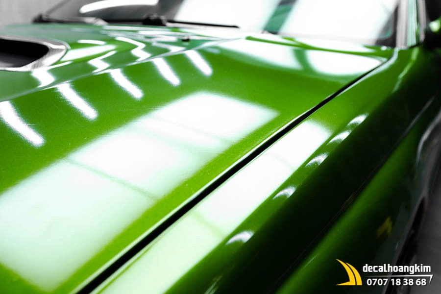 Dán Đổi Màu Xe Subaru Green Gloss - Ảnh 5