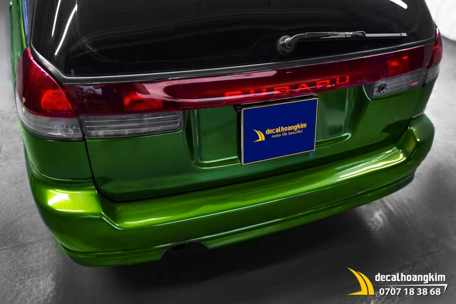 Dán Đổi Màu Xe Subaru Green Gloss - Ảnh 11