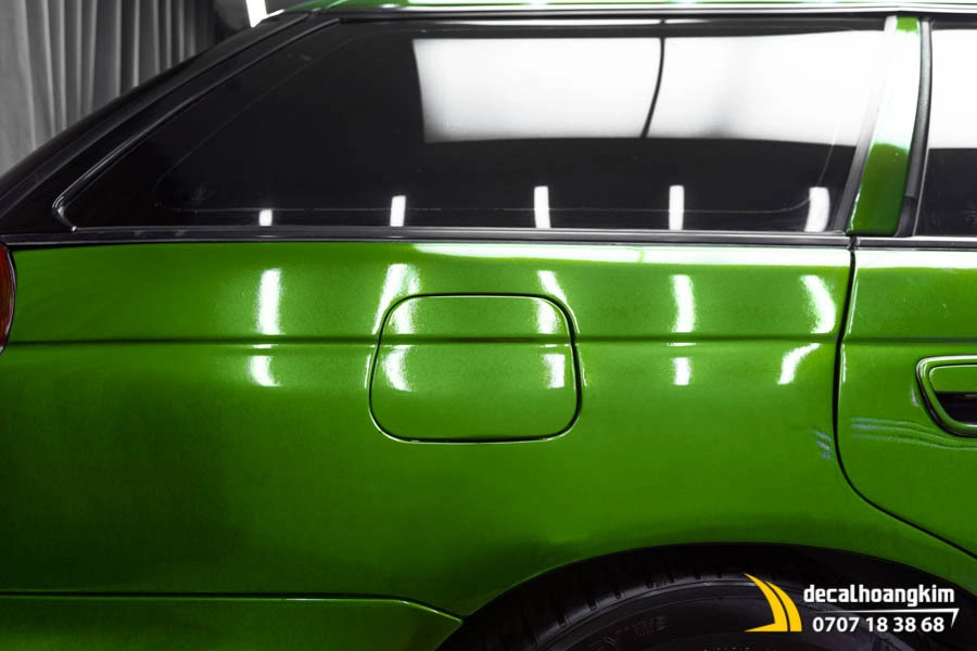 Dán Đổi Màu Xe Subaru Green Gloss - Ảnh 4