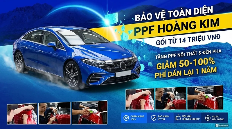 Ưu đãi Trung Thu Dán PPF xe
