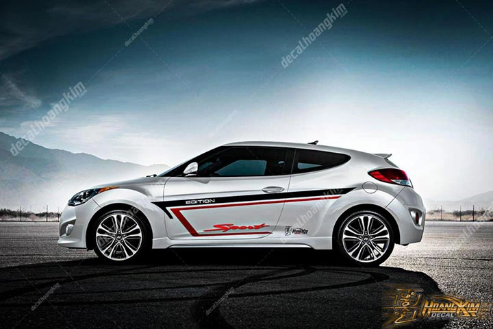 Tem Xe Hyundai Veloster - HVO004 - Ảnh 1