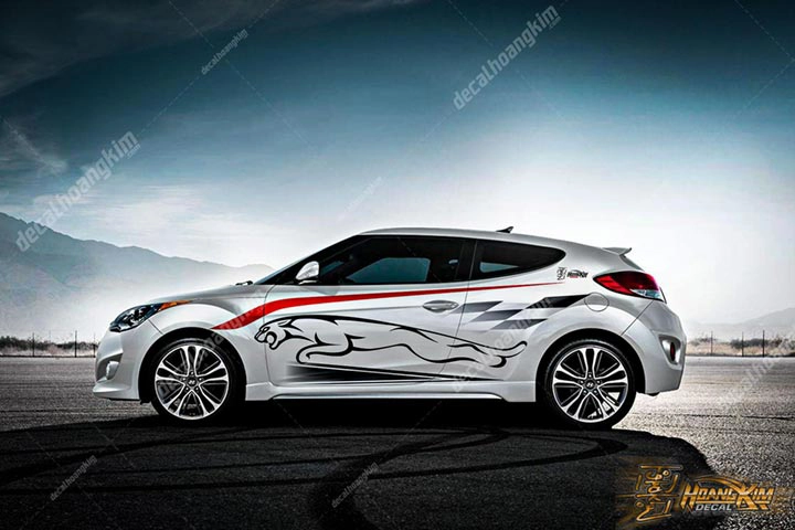 Tem Xe Hyundai Veloster - HVO008 - Ảnh 1