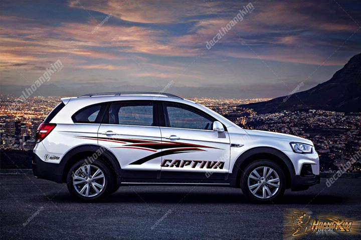 Tem Xe Chevrolet Captiva - CCA008 - Ảnh 1