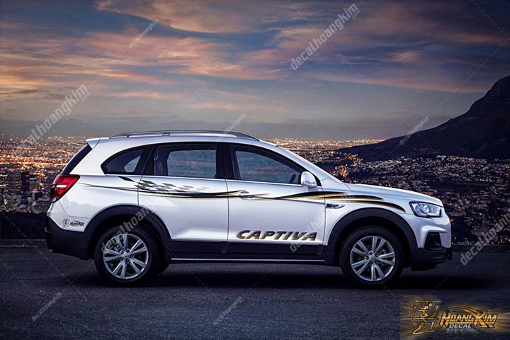 Tem Xe Chevrolet Captiva - CCA003 - Ảnh 1