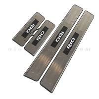 Nẹp bước chân ngoài Kia Rio [2013-2019] có đèn