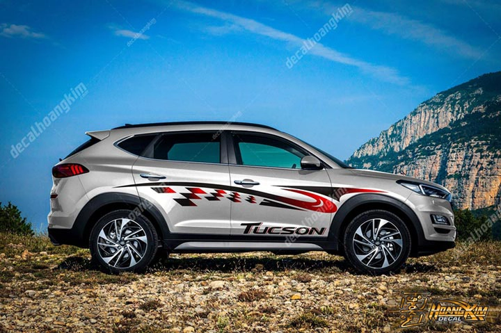 Tem Xe Hyundai Tucson - HTU001 - Ảnh 1