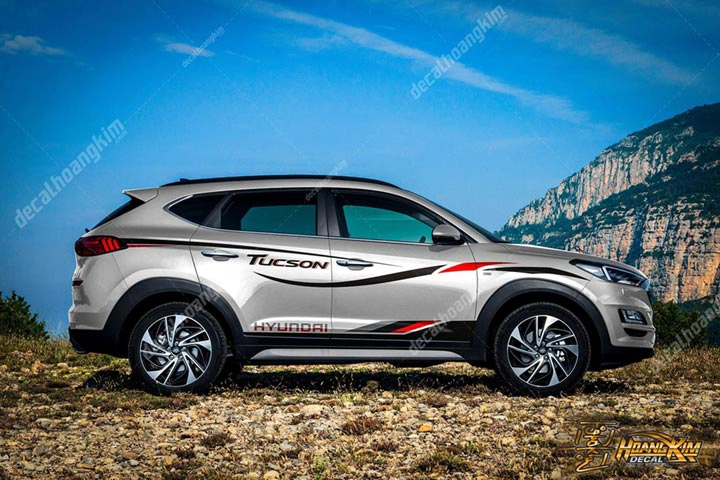 Tem Xe Hyundai Tucson - HTU004 - Ảnh 1