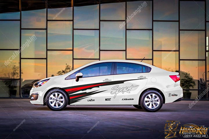 Tem Xe Kia Rio - KRI005 - Ảnh 1