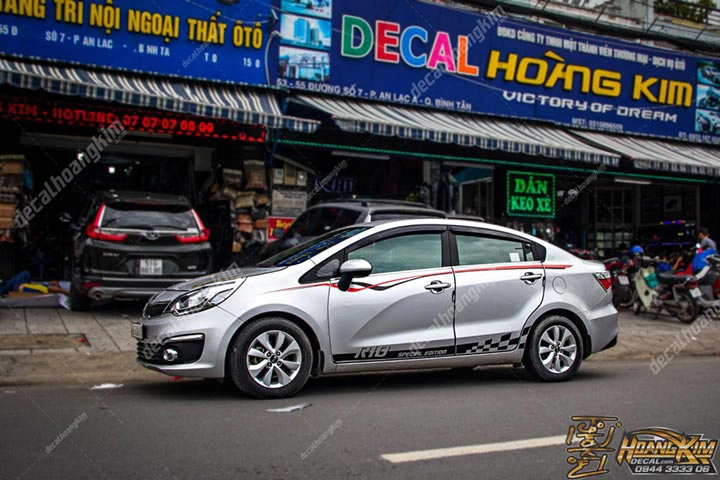 Tem Xe Kia Rio - KRI003 - Ảnh 1
