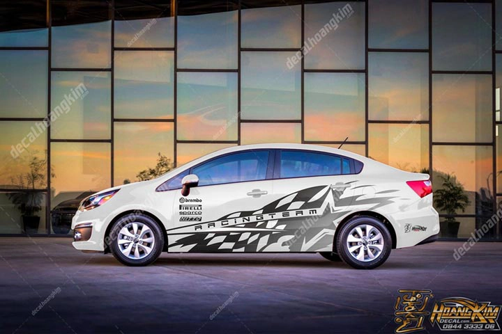 Tem Xe Kia Rio - KRI002 - Ảnh 1