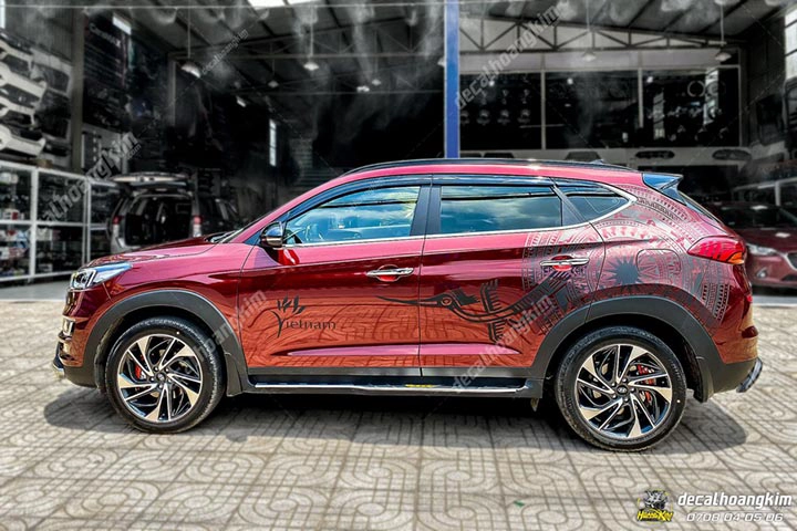 Tem Xe Hyundai Tucson - HTU014 - Ảnh 1