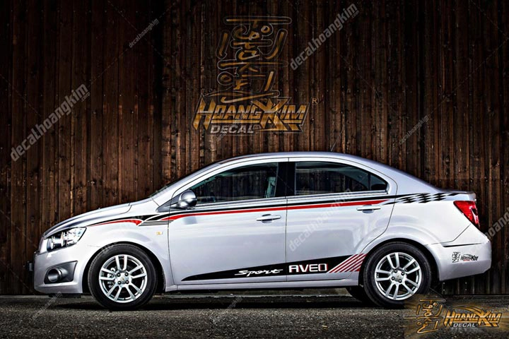 Tem Xe Chevrolet Aveo - CAV001 - Ảnh 1