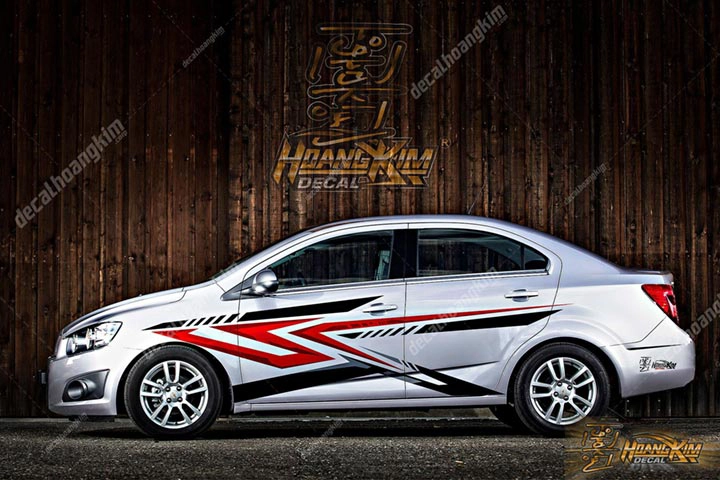 Tem Xe Chevrolet Aveo - CAV007 - Ảnh 1