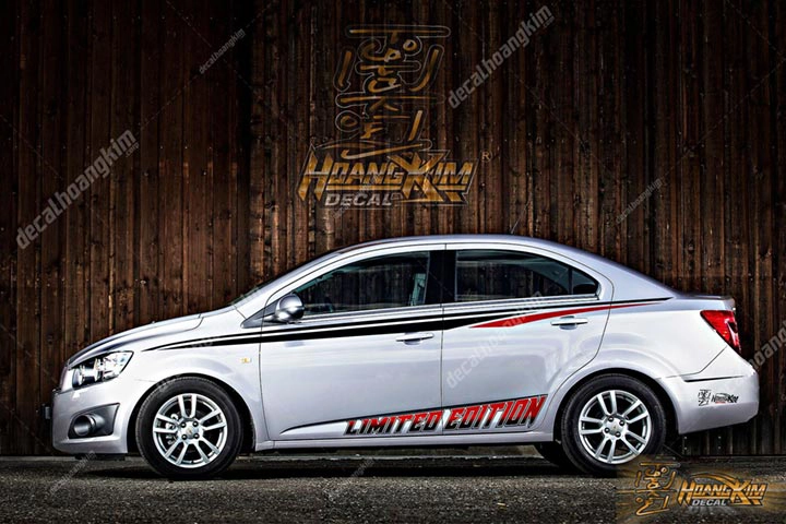 Tem Xe Chevrolet Aveo - CAV003 - Ảnh 1