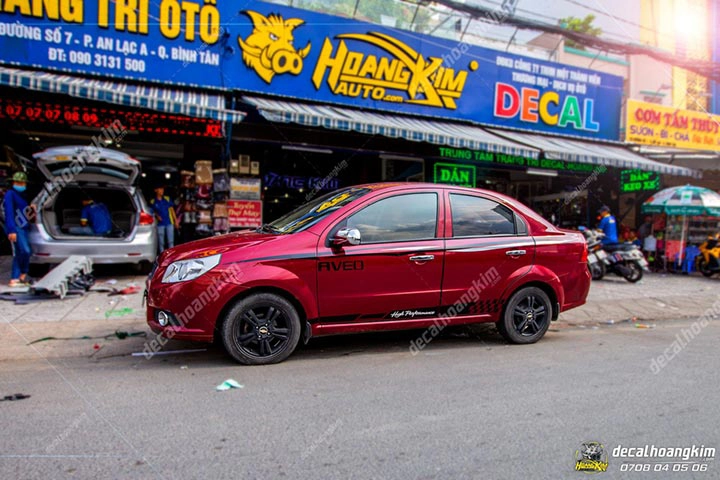 Tem Xe Chevrolet Aveo - CAV011 - Ảnh 1