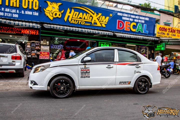 Tem Xe Chevrolet Aveo - CAV010