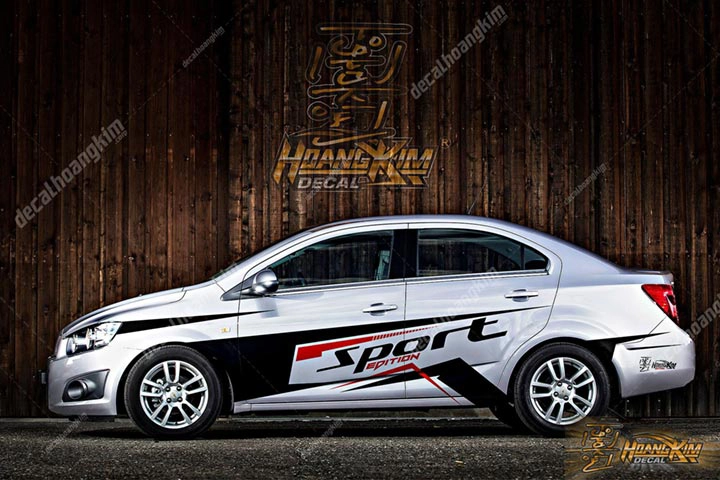 Tem Xe Chevrolet Aveo - CAV009 - Ảnh 1