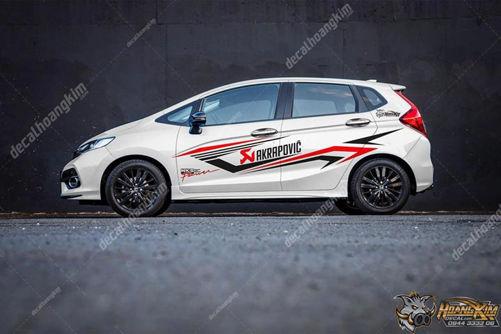 Tem Xe Honda Jazz - HJA006 - Ảnh 1
