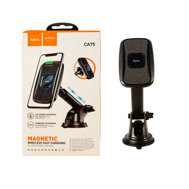 Giá Đỡ Điện Thoại Hoco CA75 Kèm Sạc Không Dây - Ảnh 1