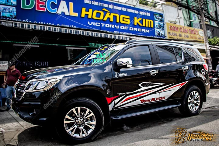 Tem Xe Chevrolet Trailblazer - CTR009 - Ảnh 1