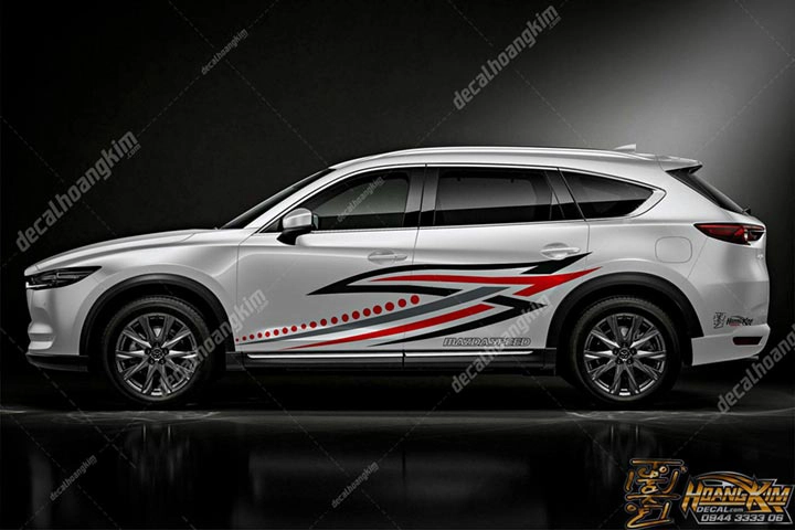 Tem Xe Mazda Cx8 - MC8002 - Ảnh 1