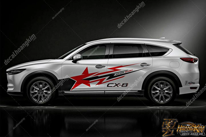 Tem Xe Mazda Cx8 - MC8001 - Ảnh 1