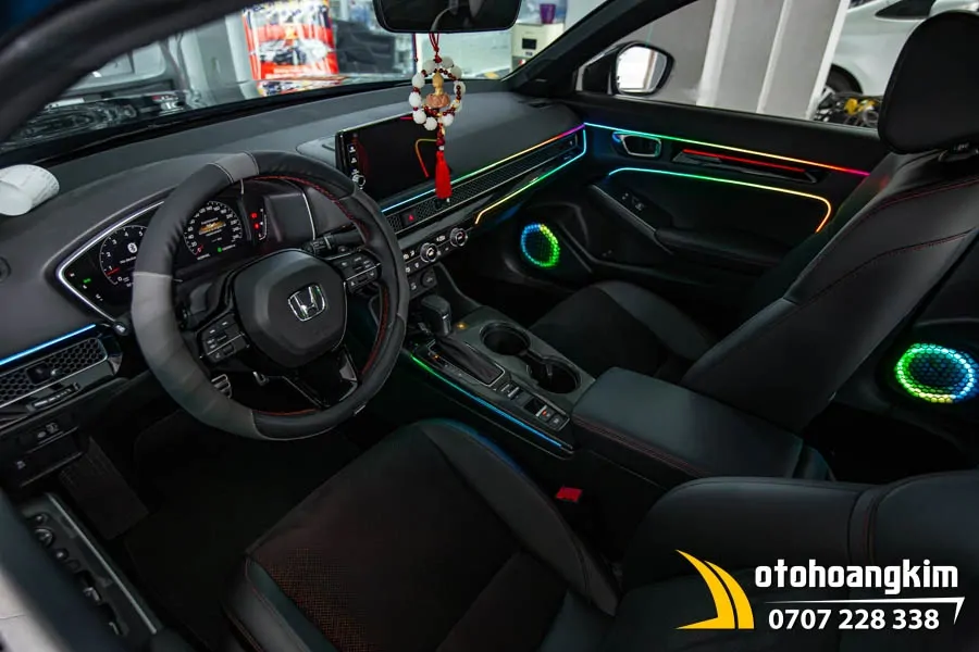 LED Nội Thất Honda Civic 32 Chi Tiết - Ảnh 2