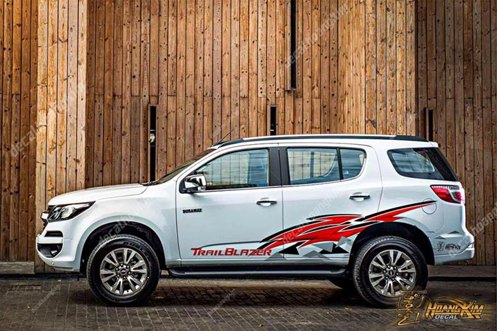Tem Xe Chevrolet Trailblazer - CTR005