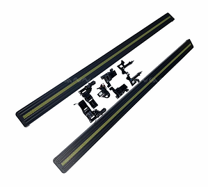 Bậc lên xuống điện Carnival 2021 2 viền led  