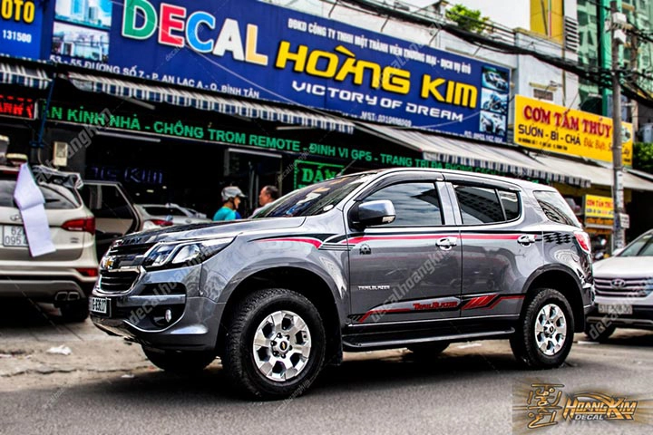 Tem Xe Chevrolet Trailblazer - CTR006