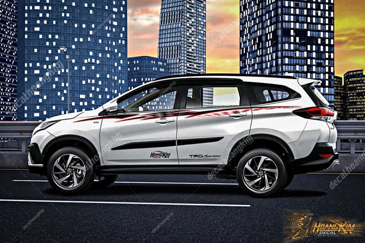 Tem Xe Toyota Rush - TRU004