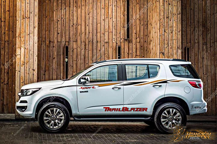 Tem Xe Chevrolet Trailblazer - CTR003