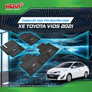 Thảm lót sàn Huvi ô tô Toyota Vios 2021 2D