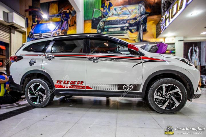 Tem Xe Toyota Rush - TRU012 - Ảnh 1