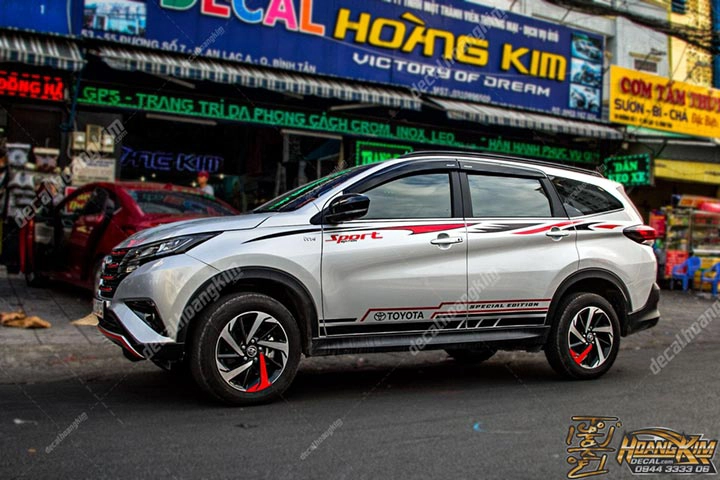 Tem Xe Toyota Rush - TRU011