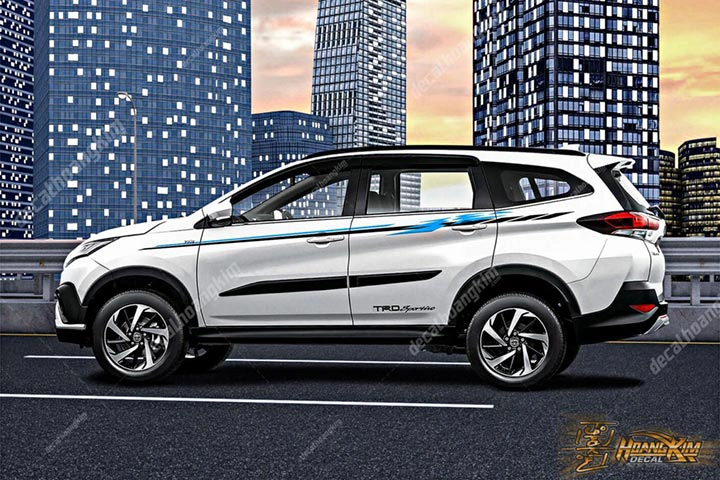 Tem Xe Toyota Rush - TRU002 - Ảnh 1